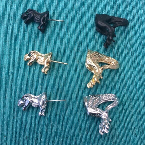 T-Rex Earrings  - Picture 5 of 8